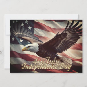 4th of July Eagle with American Flag