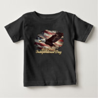 4th of July Eagle with American Flag