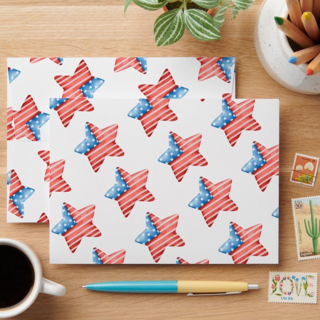 4th of July  Envelope (Desk)