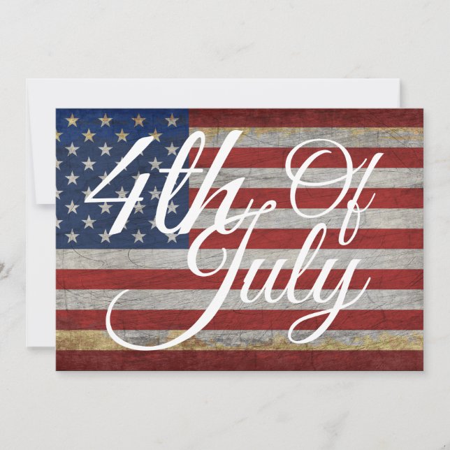 4th of July Events Independence Day Celebration  Invitation (Front)