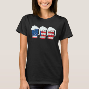 4th of July Family Matching Clothes Red Blue White T-Shirt