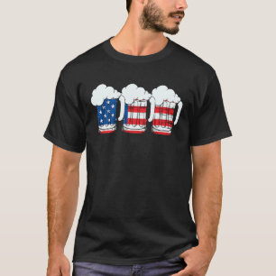 4th of July Family Matching Clothes Red Blue White T-Shirt