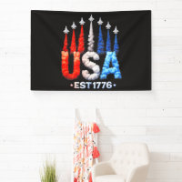 4th Of July Fighter Jets Usa Patriotic