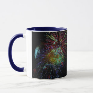 4th of July Firewords Mug