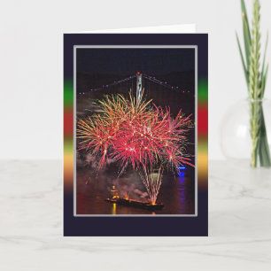 4th of July Fireworks Card