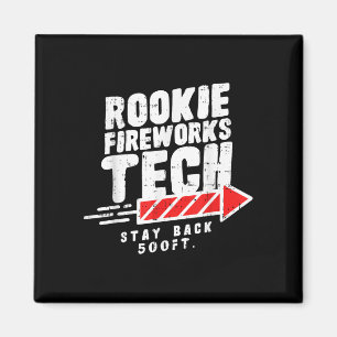 4th of july fireworks shirt independence party day magnet