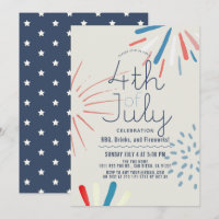 4th of July Fireworks Splatters Party