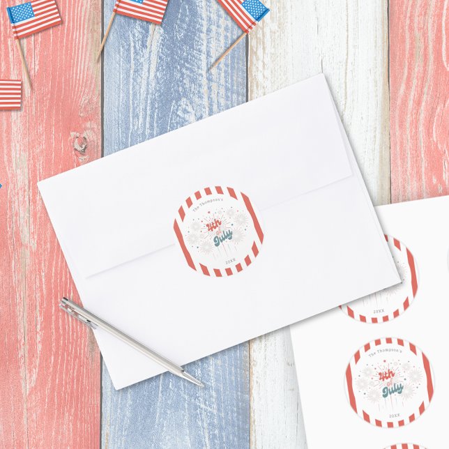 4th of July Fireworks Sticker (Creator Uploaded)