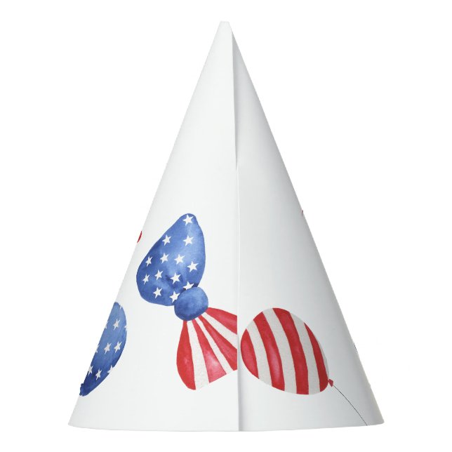4th of July First Birthday Party Hat (Back)