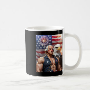 4th Of July Funny Patriotic George Washington Usa  Coffee Mug