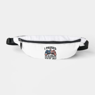 4th of July Gamer Patriotic Video Game Shirt_1 Bum Bags