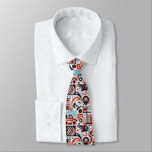 4th of July Generative Pattern Tie