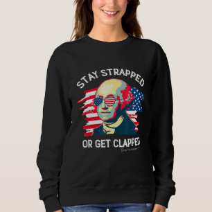 4th Of July George Washington Sunglasses American Sweatshirt