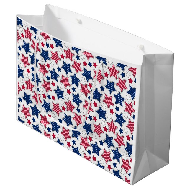 4th Of July Gift Bags (Front Angled)