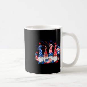 4th Of July Gnomes Patriotic American Flag Cute Gn Coffee Mug