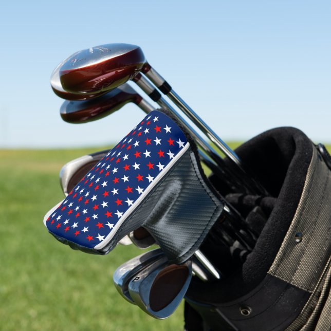 4th of July Golf Head Cover (In Situ)