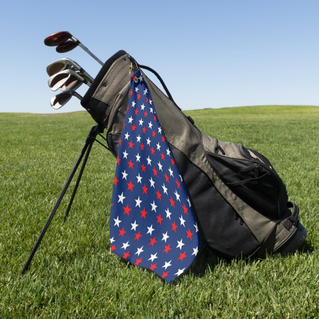 4th of July Golf Towel (Green)
