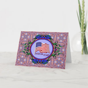 4th of July Greeting Card