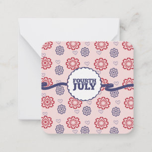 4th of July greetings Card