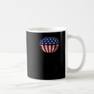 4th of july grill usa american flag gift for men coffee mug