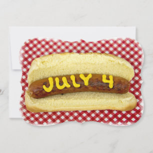 4th of July Holiday Party Invitation