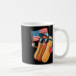 4th Of July Hotdog Funny Fourth Of July Patriotic Coffee Mug