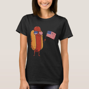 4th Of July Hotdog Usa Pocket Sausage Patriot Men T-Shirt