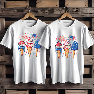4th of July Ice Cream Men’s T-Shirt