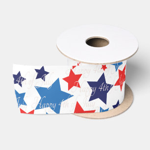 4th of July Independance Day Satin Ribbon