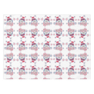 4th of July Independence Day American Eagle Tablecloth