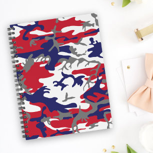 4th of July, Independence day, Camouflage Grey Planner
