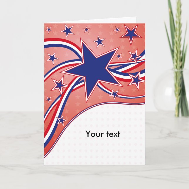 4th of July - Independence Day Card (Front)