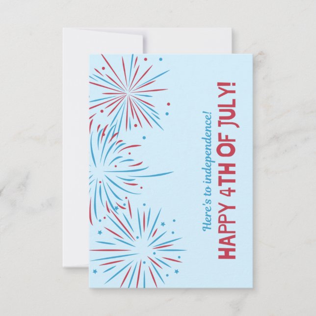 4th of July Independence Day Cards and Gifts ! (Front)
