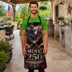 4th of July Independence Day Celebration Apron