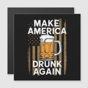 4th of July Independence Day Drinking Beer