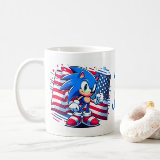 4th of July. Independence Day mug, Sonic mug, Coffee Mug