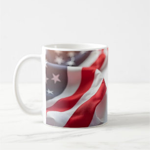 4th of July Independence Day Patriotic Design Coffee Mug