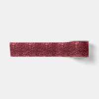 4th of July Independence Day Red Glitter Ribbon