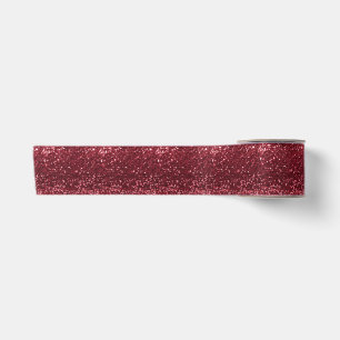 4th of July Independence Day Red Glitter Ribbon Satin Ribbon