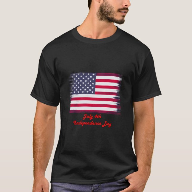4th of July Independence Day T-Shirt Design! (Front)