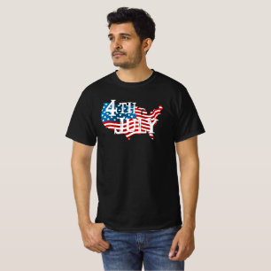 4th of July Independence day Uncle Sam Hat America T-Shirt