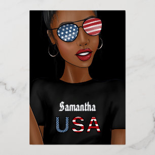 4th of July Independence Day USA Birthday Party Fo