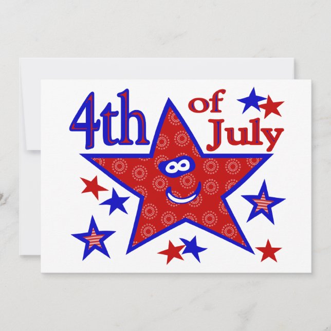 4th of July Invitations (Front)