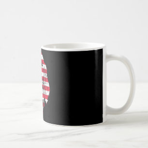 4th of July Irish Setter Dog AAAmerican Flag Coffee Mug
