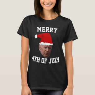 4TH OF JULY JOE BIDEN FUNNY MERRY T-SHIRTS TEES