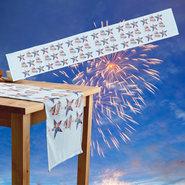4th of July "Land of The Free" Table Runner (Creator Uploaded)