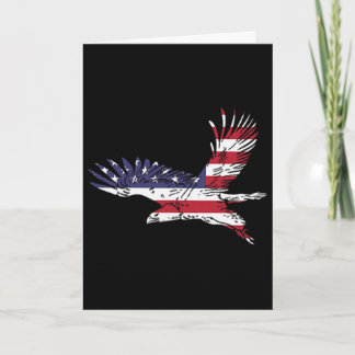 4th Of July Ld Eagle Us Flag Pocket America Men Wo Card