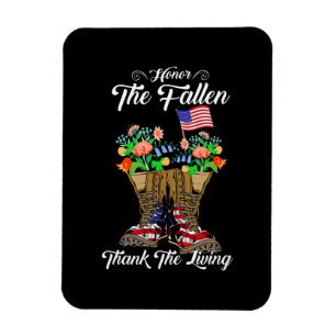 4th Of July Memorial Day Veteran Honour Magnet