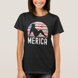 4th Of July Merica Fat Party Drinking Adult Joke 3 T-Shirt