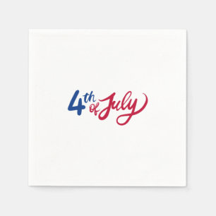 4th of July Napkin